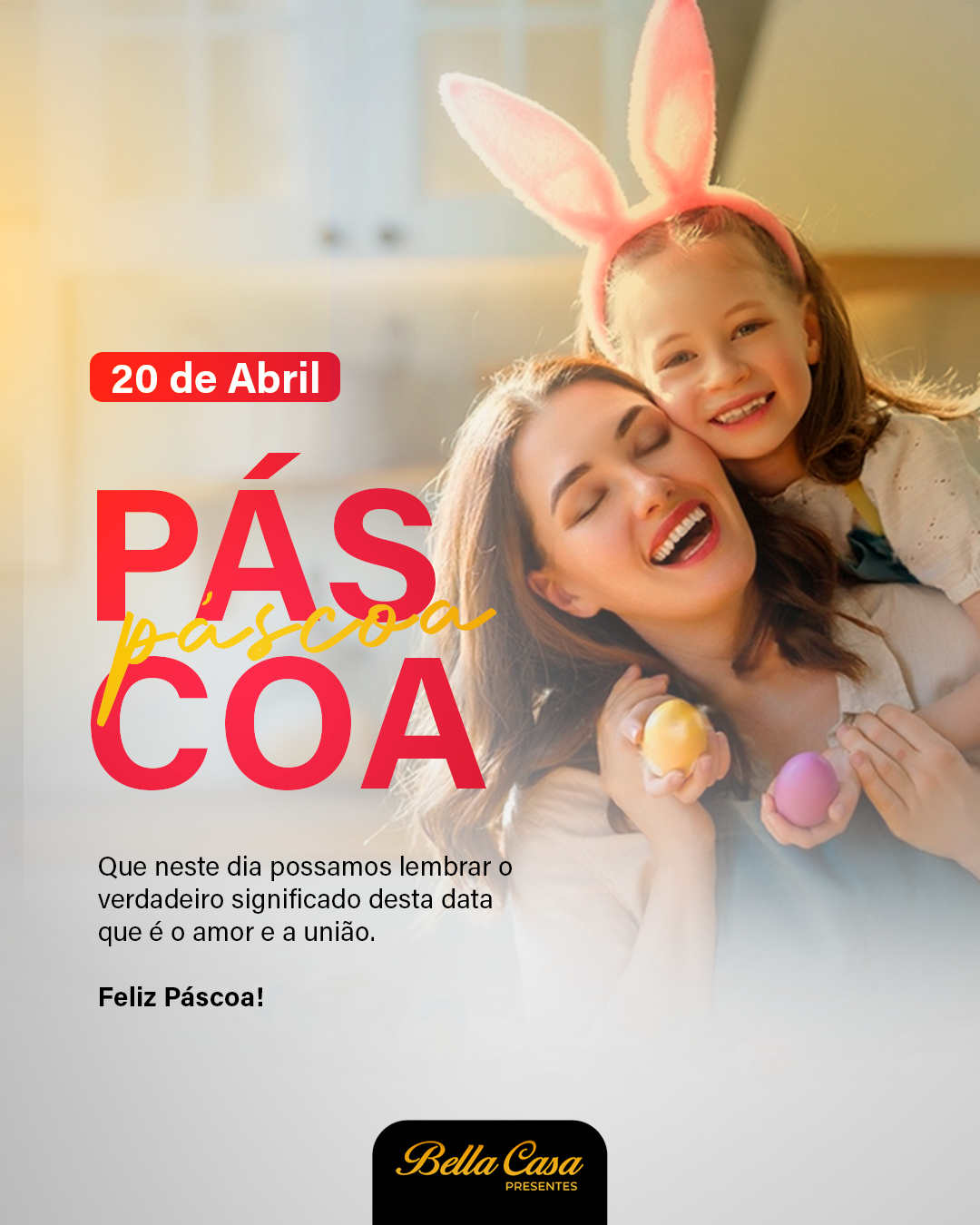 Arte de Páscoa da Bella Casa Presentes