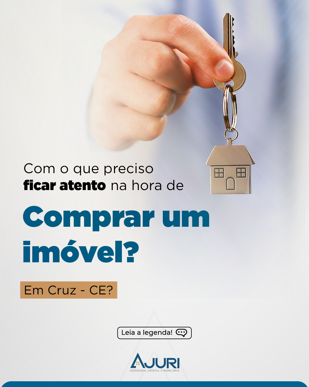 Arte sobre compra de imóvel da Ajuri e Abad Ayres